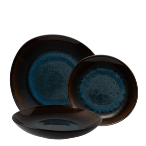 12 darabos tányérkészlet – Elements Amber Eye Organic - 493190 kép