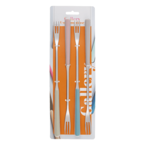 Fondue villa készlet 4 db – Gallery pastel mix - 133956 kép