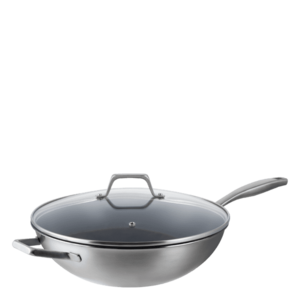 Wok üvegfedővel Ø 30 cm, magasság: 8, 5 cm – Sirius Terra Multi-layer Lunasol - 601213 kép