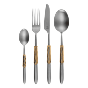 Evőeszközkészlet 24 db – Gaya Exeter Gold Sleeve matt - 134054 kép