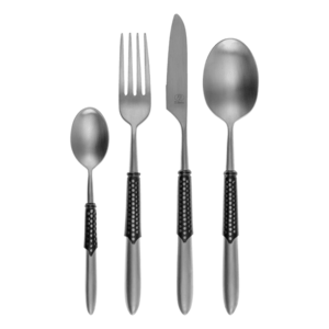 Evőeszközkészlet 24 db – Gaya Exeter Black Sleeve matt - 134064 kép