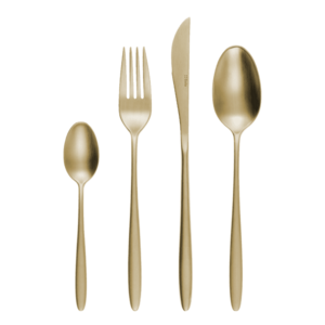 Evőeszközkészlet 16 db – Vivo PVD pezsgő matt - 140301 kép