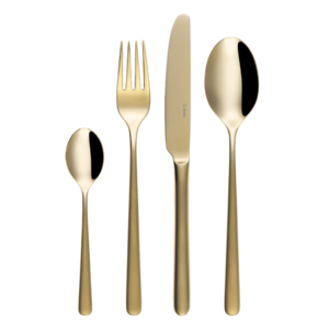 Evőeszközkészlet 16 db – Joy PVD pezsgő, matt nyél - 140304 kép