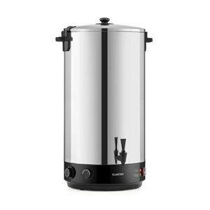 Klarstein KonfiStar 60, befőzőautomata, italadagoló, 60 l, 2500 W, 100 °C, 120 perc, rozsdamentes acél kép