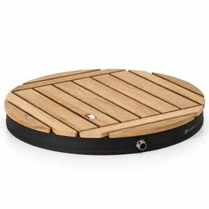Blumfeldt Sumatra Teak Round, kerti zuhanyzó, alumínium, teakfa, fogantyú kép