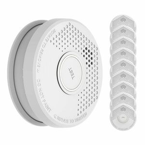 SHD by oneConcept DOF29, Füstérzékelő, műanyag, figyelmeztető jelzés: 85 dB, 9V elemmel kép