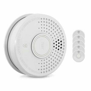 SHD by oneConcept DOF39, Füstérzékelő, műanyag, figyelmeztető jelzés: 85 dB, 9V elemmel kép