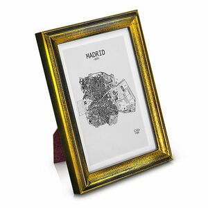 Casa Chic Lancaster, képkeret, téglalap alakú, fényképek 17 x 12 cm, paszpartu, fa kép