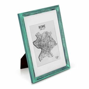 Casa Chic Lancaster, képkeret, téglalap alakú, DIN A4 fényképek, paszpartu, fa kép