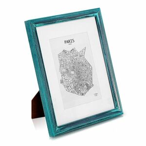 Casa Chic Lancaster, képkeret, téglalap alakú, fényképek 24, 8 x 19, 3 cm, paszpartu, fa kép