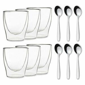 Feelino DUOS, duplafalú pohár, 200 ml, kanállal kép