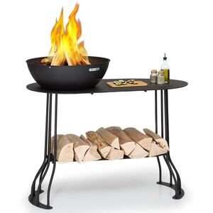 Blumfeldt Nantai, grillállomás, tűzrakóhely: Ø 50 cm, grillrács: Ø 48 cm, asztali kivitel kép
