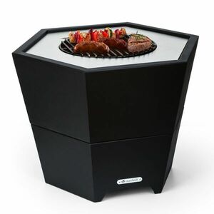 Blumfeldt Hekla 2 az 1-ben, tűzhely, Ø 60 cm, víz- és fagyálló, grill-lap, grillrács kép