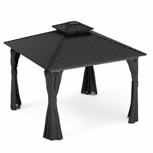 Blumfeldt ShadeFortress, pavilon, 3 x 3 m, horganyzott acél tető, véd a nap, eső és szél ellen kép