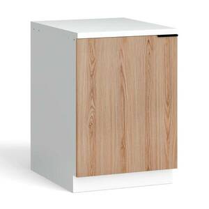 Blumfeldt WoodVista mosogató alatti szekrény, Robusztus, Soft-Close zsanérok, Alumínium fogantyúk kép