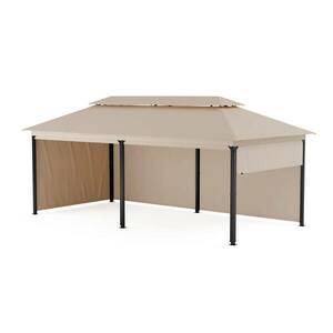 Blumfeldt Grandezza Cortina kerti pavilon 3x6 m, időjárásálló, porfestett, oldalsó redőnyök kép