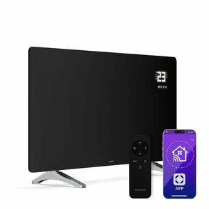 Klarstein Wonderglass infravörös panel | 720 W | 3 - 7 m² | Modern üveg design | 120 cm x 68 cm kép