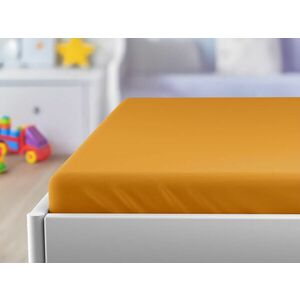 Jersey gyerek lepedő 60x120 cm barack kép