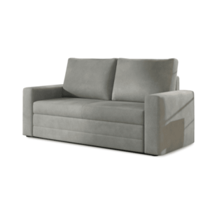 Világosszürke 2 személyes kanapé WAVE, kihúzható kép