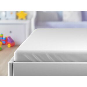 Jersey gyerek lepedő 60x120 cm fehér kép