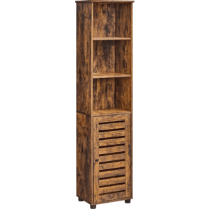TAYLOR Polc szekrénnyel és polcokkal 40x30x167cm, rusztikus barna kép