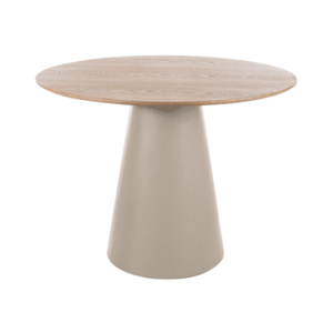 Kerek étkezőasztal ANGEL 100x100 cm, tölgy/kasmír dekorral kép