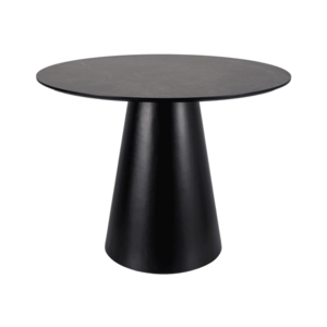 Kerek étkezőasztal ANGEL 100x100 cm, szürke márvány dekoráció kép