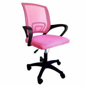 Rózsaszín irodai szék JETTA kép