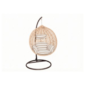 Világosbarna TROPIKAL függőszék állvánnyal kép