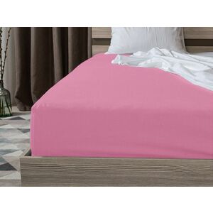 Jersey EXCLUSIVE rózsaszín lepedő 140 x 200 cm kép