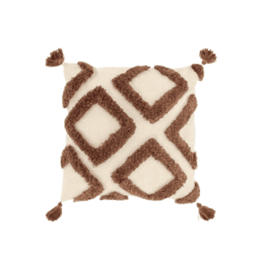 Díszpárna CRUZ 45x45 cm, barna kép