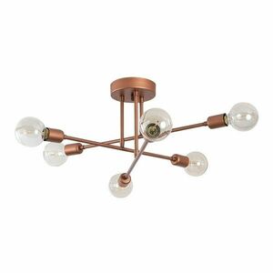 Bronzszínű mennyezeti lámpa 64x64 cm Flower – Opviq lights kép