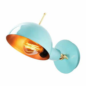 Világoskék-bronzszínű fali lámpa ø 15 cm Azzar – Opviq lights kép