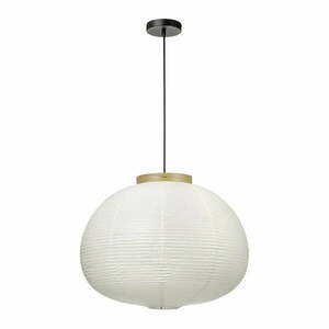 Fehér függőlámpa papír búrával ø 60 cm Kami – Blomus kép