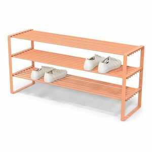 Lazacszínű acél cipőtartó 100x48, 5x29 cm Rex – Spinder Design kép