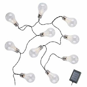 SUNLIGHT napelemes égősor villanykörték kép