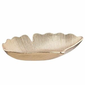 GOLDEN NATURE dekor tál, Ginkó 26 x 22 cm kép