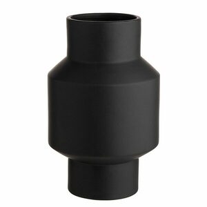 RUNA kerámia váza, fekete 26cm kép