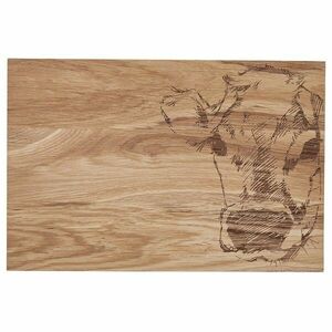 ALPINE LODGE vágódeszka tehén, 30 x 20cm kép