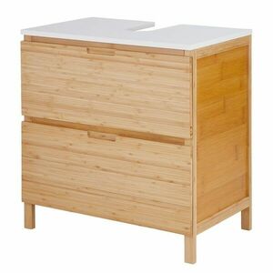 WHITE SANDS mosdószekrény tárolóval kép