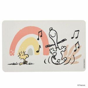 PEANUTS reggeliző deszka 23 x 14cm, Szivárvány kép