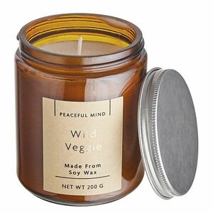 PEACEFUL MIND szójaviasz illatgyertya, 'Wild Veggie' kép