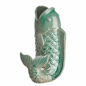 KOI váza, zsályazöld 26 cm kép