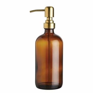 SOAP OPERA szappanadagoló, barna-arany 500ml kép