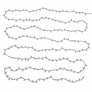 WHITE BULBS LED kültéri égősor, 200 égővel kép