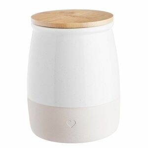 ME TIME kerámia tárolódoboz, fehér 1200ml kép