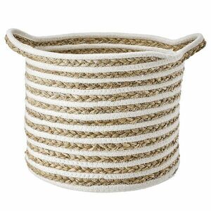 COTTON BRAID kosár csíkos, Ø 26cm kép