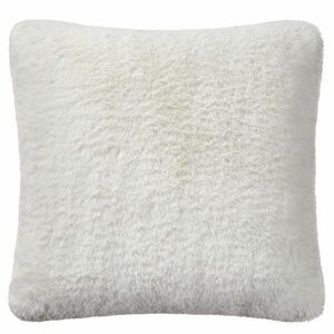 WILD THING műszőrme párna 50 x 50 cm, fehér kép