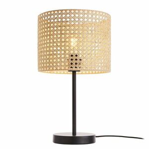 NYBORG asztali lámpa rattan lámpabúrával kép