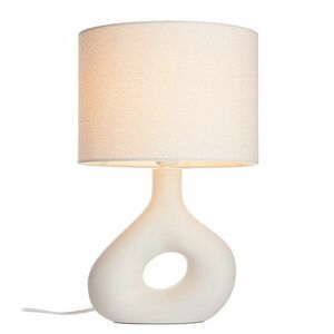 LOOP asztali lámpa, bézs 43, 5 cm kép